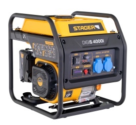 Generator digital invertor open-frame 4kW, monofazat, benzina, G2, autonomie pana la 13h Stager DigiS 4000i - Img 8