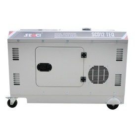 Generator insonorizat Senci SCD12 TEQ putere max 12,5kVA 230V/400V, Diesel, fara ATS - Img 2