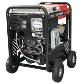 Generator Multifunctional Senci SC200BF 4 in 1 7.5kw 230V, aparat sudura 50-170A, plasma 10-40A, compresor 8 bar - Img 3