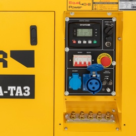 Generator profesional Stager YDE15000TA-TA3, 11.5 kW, DualPower 230-400V, insonorizat, diesel, 3000rpm, pornire electrica - Img 5