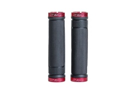 Mansoane MTB SXT - 130 mm Lock-On Dublu Rosu - Img 3