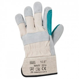 Manusi MARY, piele intoarsa, profi, marimea XL, Ardon - Img 3