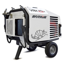 Motocompresor ROTAIR VRK FIBRA PLUS presiune 15 bar debit 1000 l/min motor Honda GX 690 22,5 cp