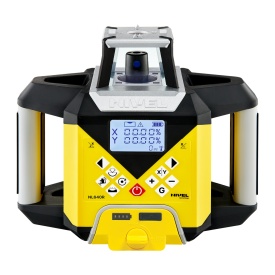 Nivela laser rotativa cu fascicul rosu Nivel System NL640R DIGITAL trepied SJJ32 Stadie LS35 - Img 3