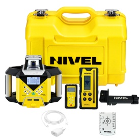 Nivela laser rotativa cu fascicul verde Nivel System NL640G trepied SJJ1 stadie LS24 - Img 5