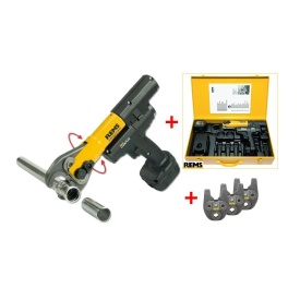 Pachet REMS Presa radiala cu acumulator Mini-Press ACC Li-Ion Super-Aktion + 3 clesti de presare - Img 4