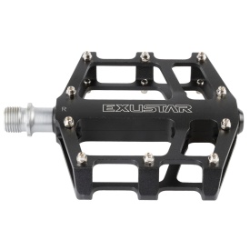 Pedale Aluminiu BMX EXUSTAR E-PB525-Negru - Img 1