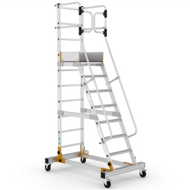 Platforma mobila profesionala RD38 din aluminiu, H lucru 3,8m
