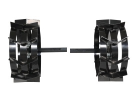 ProGARDEN Set roti metalice 440x180, manicot cu flanse, hex 23mm