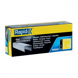 Rapid 11830700 set de 5000 de capse din sarma fina galvanizata No. 13, 6 mm - Img 4