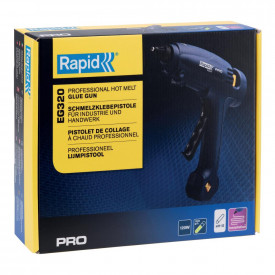 Rapid 5000326, Pistol Glue Gun PRO EG320, functional cu stick-uri de 12 mm - Img 2