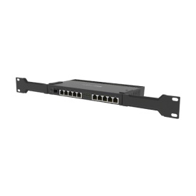Router 10 x Gigabit, 1 x SFP+ 10Gbps, 1 x PoE, RouterOS L5, 1U - Mikrotik RB4011iGS+RM - Img 10