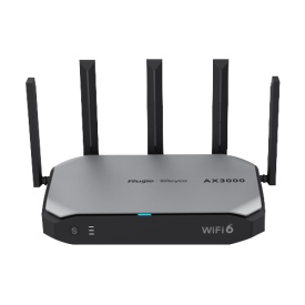 Router WiFi 6 Dual Band, 5 porturi GE, AX3000, Cloud Management - Ruijie RG-EG105GW-X