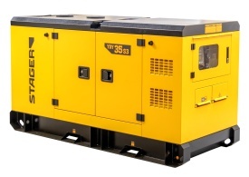 Stager YDY35S3 Generator insonorizat 35kVA, 46A, 1500rpm, trifazat, diesel