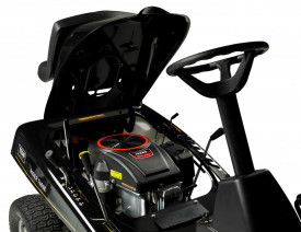 Tractoras pentru tuns gazonul Texas Rider 7600E 3-in-1, cu colector, 10 CP, benzina, 900-1000 mm