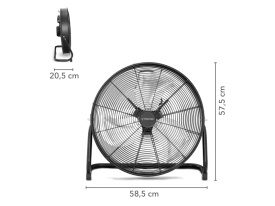 Ventilator industrial TROTEC TVM 20 D 50cm, 6560 m3/h, 120W - Img 5