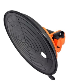 Ventuza Profesionala cu pompa ELECTRICA de vid pentru manipulare placi rugoase sau fine Ø200mm, 150kg - CNO-VECO120LION - Img 2