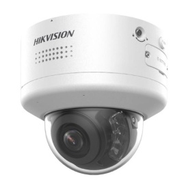Camera IP Dome PTRZ Hikvision, DarkFighter, 4K 8 MP, alarma, microfon, lentila motorizata 2.8-12mm, IR 40m, IK10, PoE - DS-2CD2786G2H-IPTRZS2U/SL(2.8-12mm)