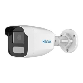Camera IP Hikvision HiLook, ColorVu, 6MP 3K, Lentila 2.8mm, IR 50m, Lumina Alba 50m,Microfon, PoE, IP67 - IPC-B469HA-LU - Img 1