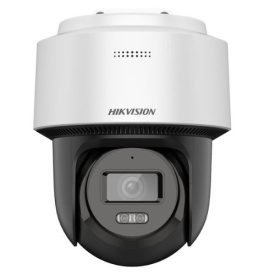 Camera IP PT 2MP Hikvision, Smart Hybrid Light, Auto-tracking Lite, Microfon, Difuzor, Slot Card, Lentila 4mm, PoE, IR 30m, Lumina Alba 30m - DS-2DE2C200MWG-E(4mm) - Img 2