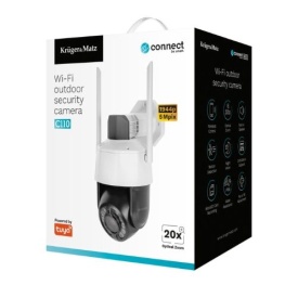 Camera supraveghere IP PTZ Wi-Fi, Exterior, 5 MP, IR 10 m, Zoom optic 20x, Slot Card SD, Microfon, Difuzor - Kruger&amp;Matz Connect C110 - Img 8
