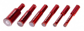 Carota diamantata pt. portelan, placi ceramice DryGres4Drill 20mm - RUBI-5929 - Img 3