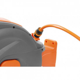 Carucior cu furtun gradina, portabil, montaj pentru perete, 1/2", 20+2 m, Strend Pro - Img 3