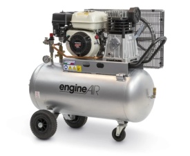 Compresor de aer cu piston, motor Honda - 3.5 kW, 320 L/min, 10 bari - Rezervor 100 Litri - ABAC-engineAIR-4/100-10-Petrol - Img 3