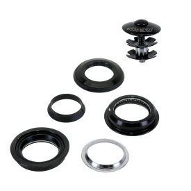Cuveti Semi Integrati NECO 1.1/8" Aluminiu/Metal Negru - Img 3