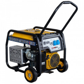 Generator de curent monofazat Stager FD 9500E, open-frame 7kW, benzina, pornire electrica
