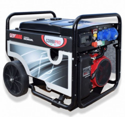 Generator de curent profesional monofazat GENMAC COMBIPRO RG7300HC-M putere maxima 7 1/6 4 kWA