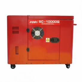 Generator insonorizat SENCI SC10000Q putere maxima 8 KW 230V motor Diesel FARA ATS