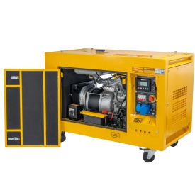 Generator profesional Stager YDE15000TA-TA3, 11.5 kW, DualPower 230-400V, insonorizat, diesel, 3000rpm, pornire electrica - Img 2