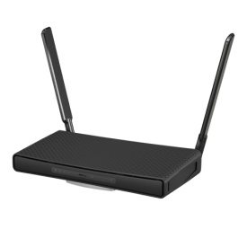 hAP ac³, 5 x Gigabit, 1 x PoE, 802.11b/g/n 2.4Ghz, 802.11ac 5Ghz, antene externe 3dBi 2.4GHz, 5.5dBi 5GHz - MikroTik RBD53iG-5HacD2HnD - Img 1