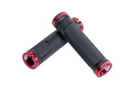 Mansoane MTB SXT - 130 mm Lock-On Dublu Rosu