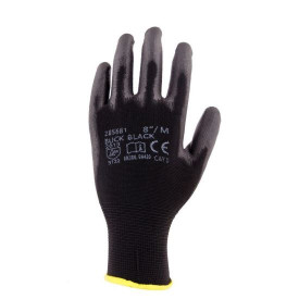 Manusi BUCK negre, nailon/poliuretan, marimea XL, Ardon - Img 1