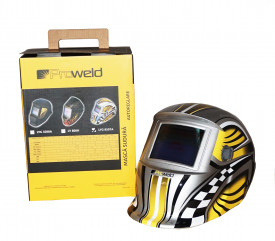 Masca sudura automata LCD ProWELD LYG-8507A, reglabila, clasa optica 1112 - Img 4