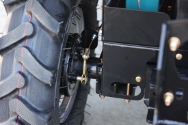Minitractor V25.1 4x4, 18CP, benzina, hidraulica fata-spate, roti 6.00-12 ProGARDEN Campo T18 - Img 5