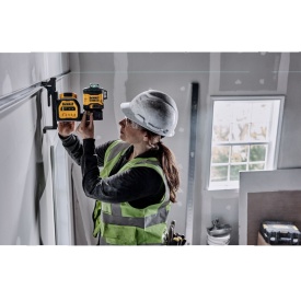 Nivela laser DeWalt DCE089D1G18 cu acumulator 18V – laser verde 360°