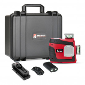 Nivela Laser Verde 3D - 360°, cu autonivelare - Beiter TIGE-3DG