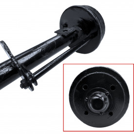 Osie completa (fara roti) cu 5 prezoane pentru PRO-R600, Campo RM600C - Img 2