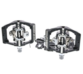 Pedale bicicleta HT X2 Negru - Img 1
