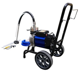 Pompa de vopsit zugravit airless cu membrana 5 L/m CNO-APSD5-CART - Img 2