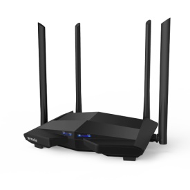 Router WiFi 5 (802.11ac) DualBand 2.4/5GHz, 300+867Mbps, 4x6dBi, 4 porturi Gigabit - TENDA TND-AC10-V30 - Img 2