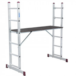 schela mobila Corda, aluminiu, 7 trepte