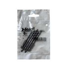 Set 5 biti Felo, seria Industrial profil Drept, E6.3, 3.5x0.6mm, 70mm