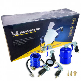 Set 8 piese aer comprimat MICHELIN, cuple rapide