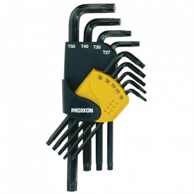 Set 9 piese TORX, Proxxon 23944