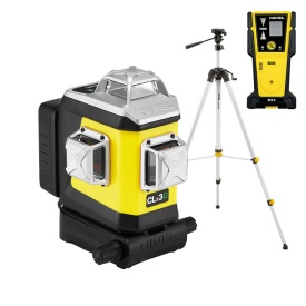 SET Nivelă Laser 3D Nivel System CLx3G, Verde, 3x360° + Trepied SJJ-M1 EX + Senzor CLS-5