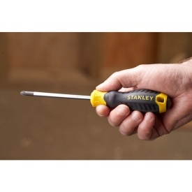 Stanley STHT16162-0, surubelnita Cushion Grip cu varful cruce Pozidrive PZ1 si lungimea tijei de 75mm, PZ1x75 - Img 4